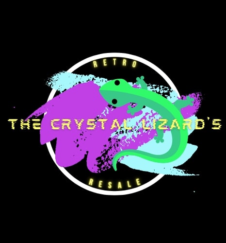 The Crystal Lizard's Retro Resale logo