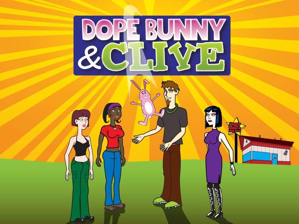 Dope Bunny & Clive logo